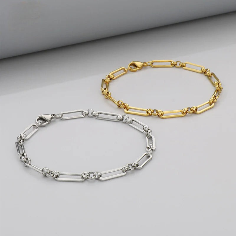 Paperclip Link Bracelet
