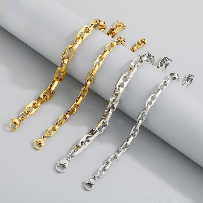 Oval Cut Link Bracelet
