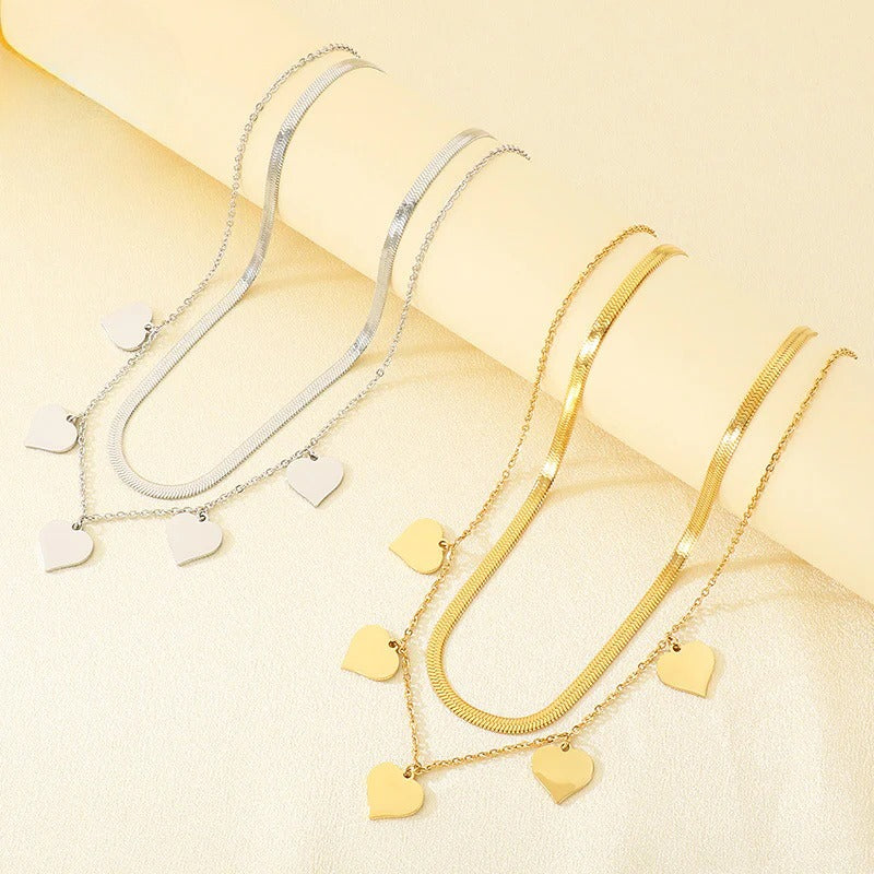 Heart Layered Necklace