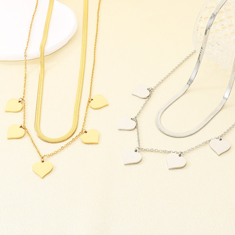 Heart Layered Necklace