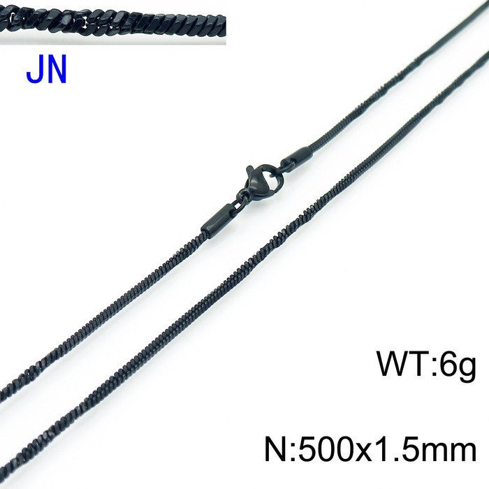Stainless Steel Snake Chain Necklace