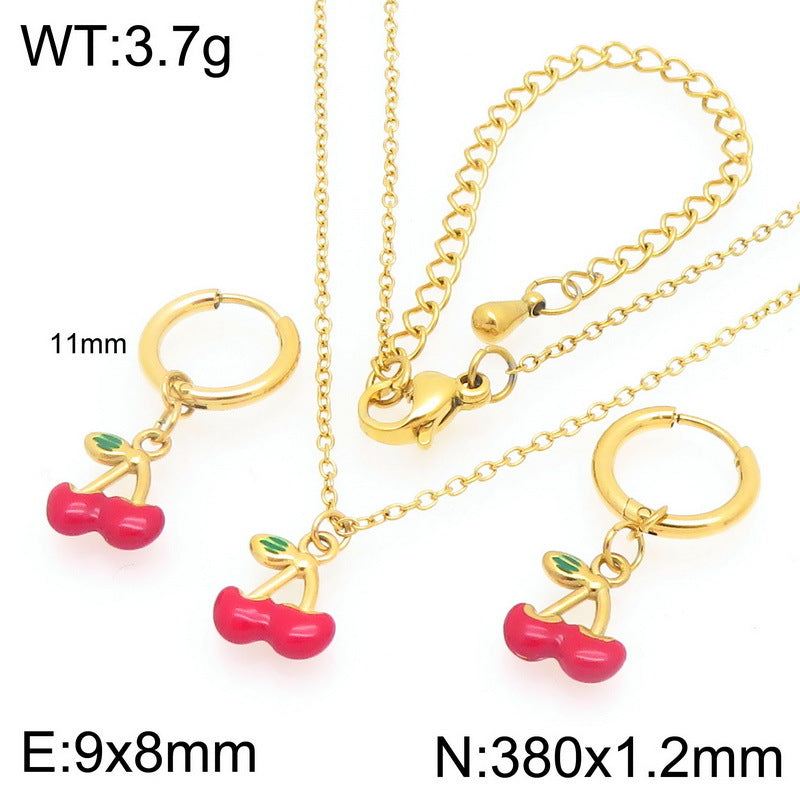 Cherry Charm Jewelry Collection