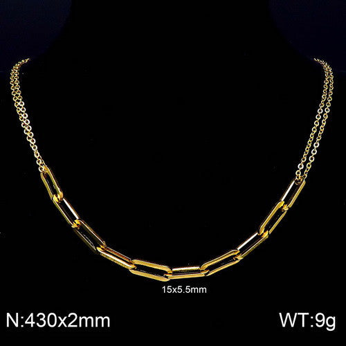 Everyday Paperclip Necklace