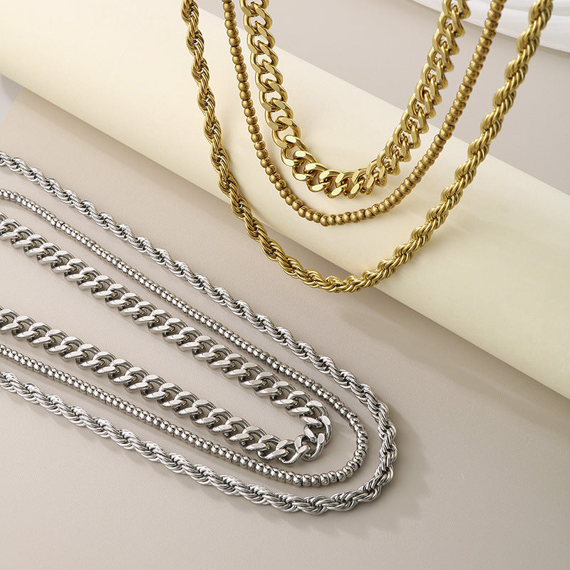 Mixed Chain Necklace Collection