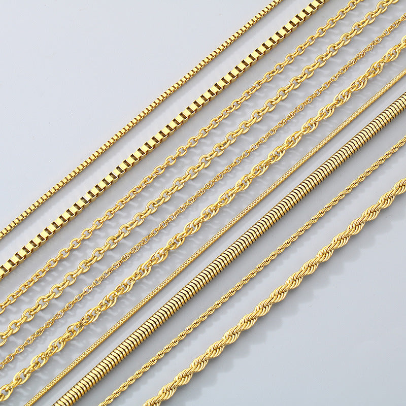 Classic Gold-Tone Chain Collection