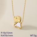 Cute Elephant Pendant Necklace