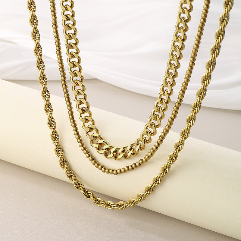 Mixed Chain Necklace Collection