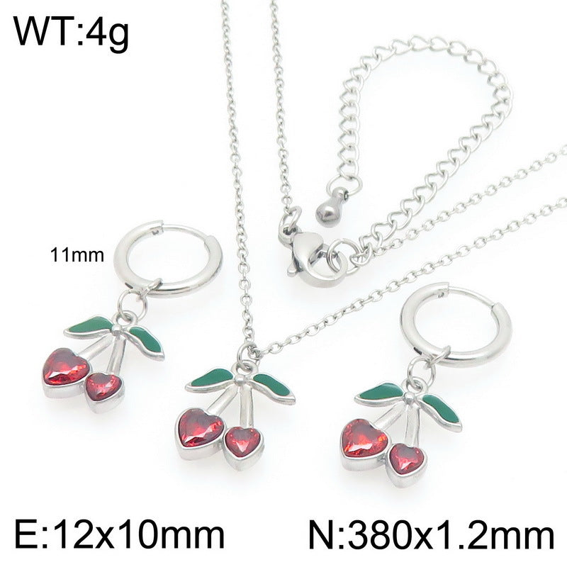 Cherry Charm Jewelry Collection