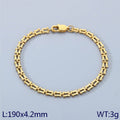 New high-end personalized stainless steel hollow u-shaped chain bracelet women's design 18k titanium steel bracelet accessories in stock