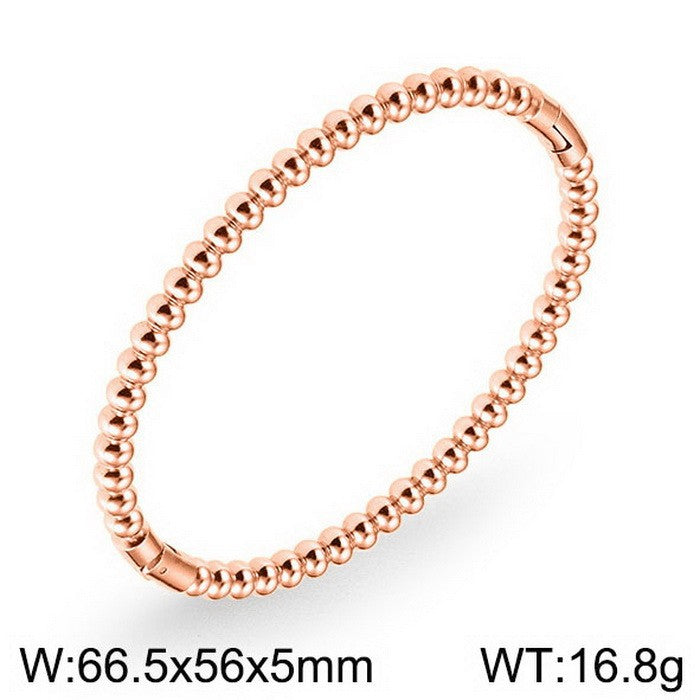 Bamboo Texture Cuff Bangles