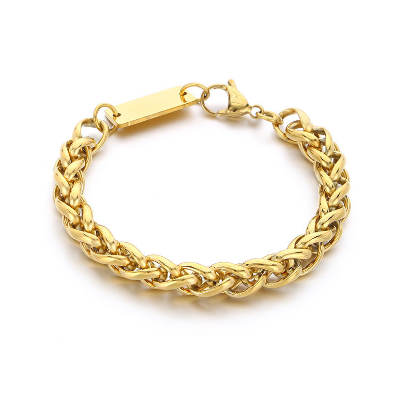 Classic Gold & Silver Rope Chain Necklace