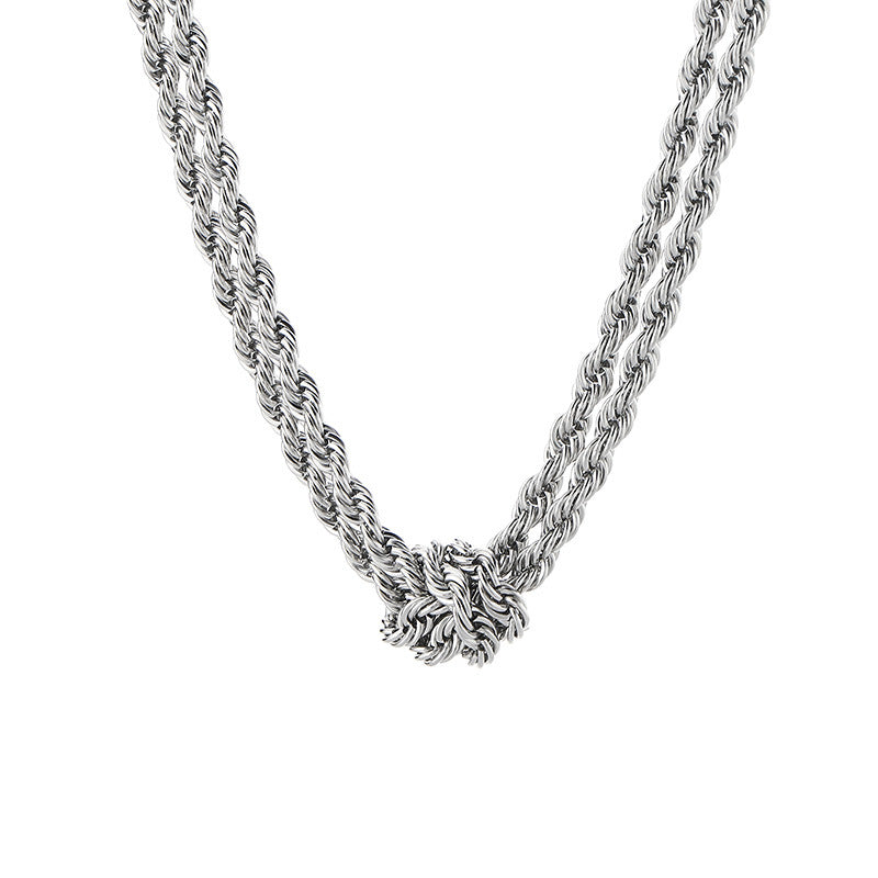Twisted Rope Chain Bracelet