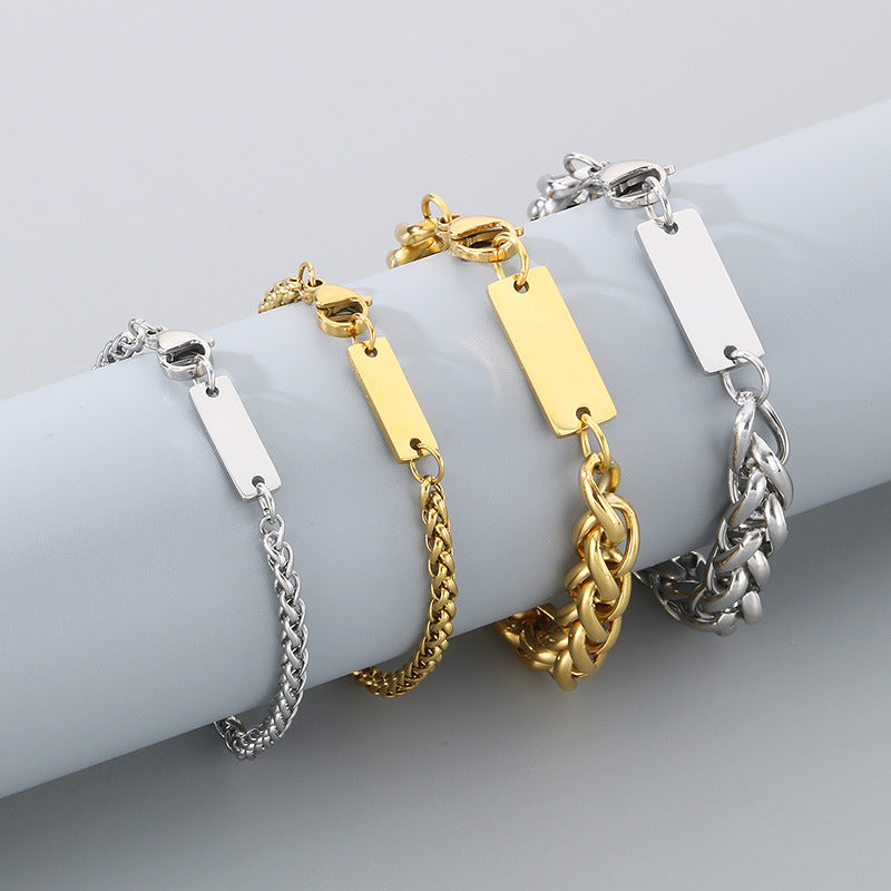 Classic Gold & Silver Rope Chain Necklace