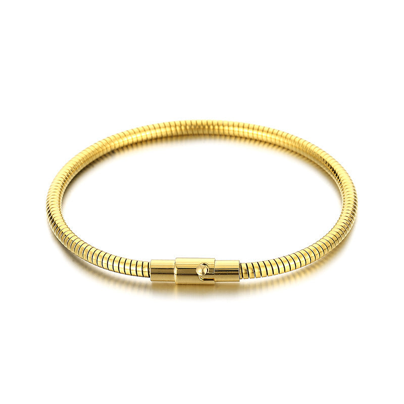 Flexible Snake Chain Bangle
