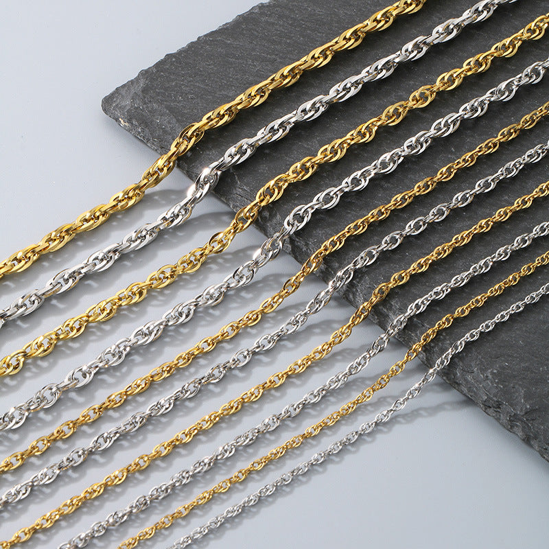 Classic Gold-Tone Chain Collection