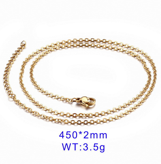Butterfly Crystal Pendant Necklace – Gold / Silver