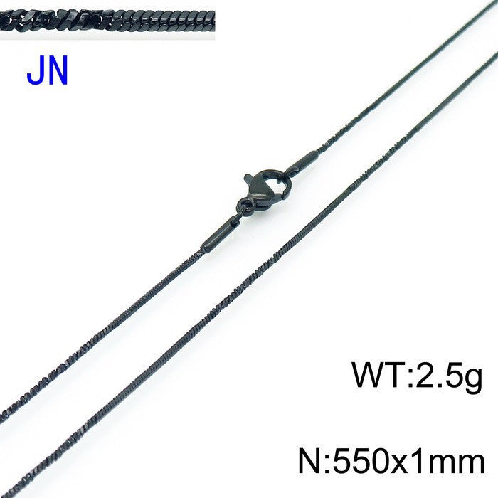 Stainless Steel Snake Chain Necklace