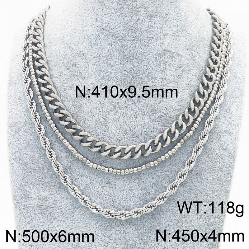 Mixed Chain Necklace Collection
