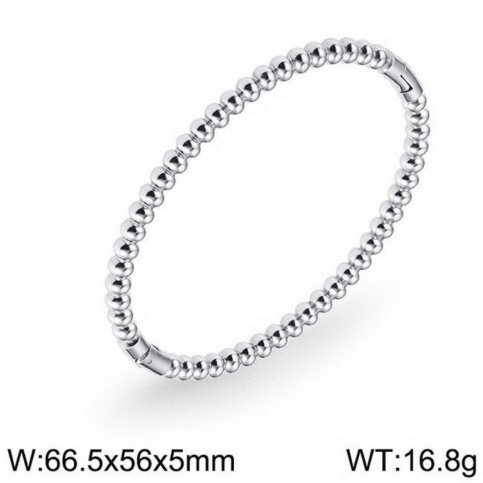 Bamboo Texture Cuff Bangles