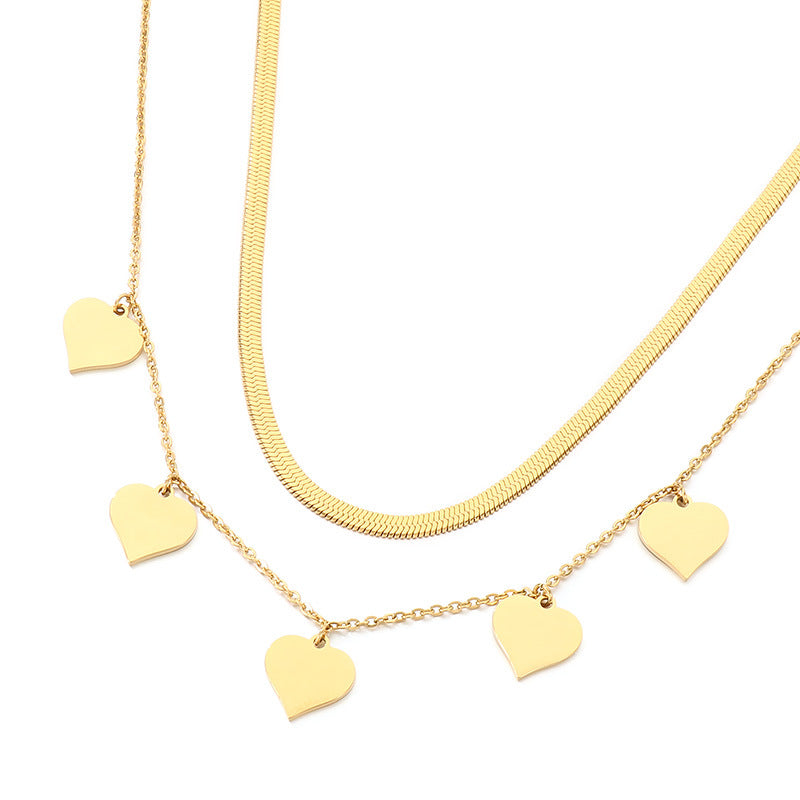 Heart Layered Necklace
