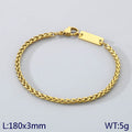 Classic Gold & Silver Rope Chain Necklace