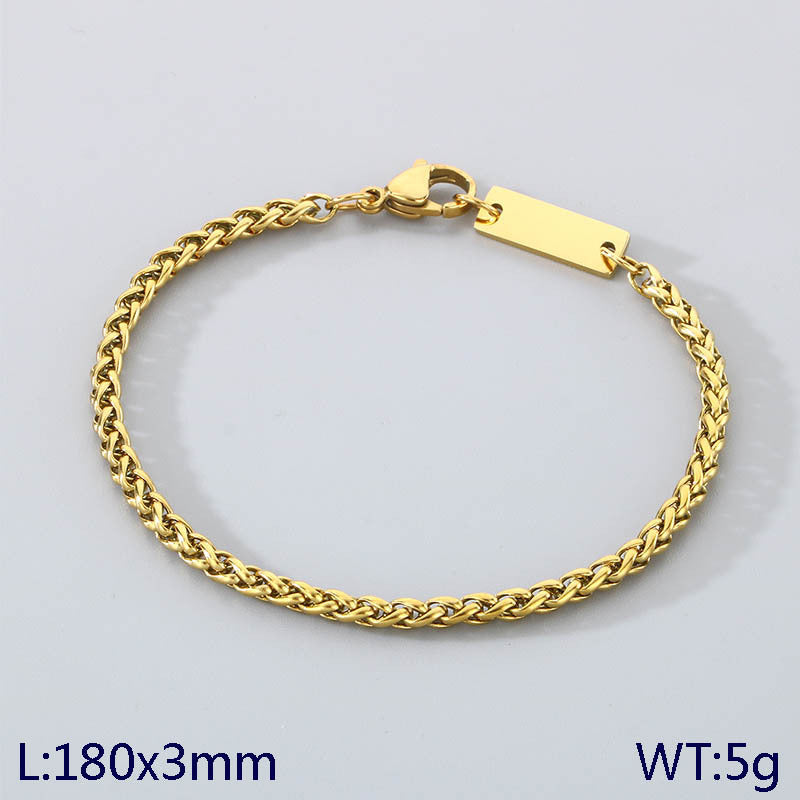 Classic Gold & Silver Rope Chain Necklace