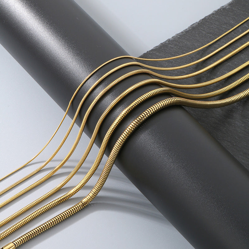 Classic Gold-Tone Chain Collection