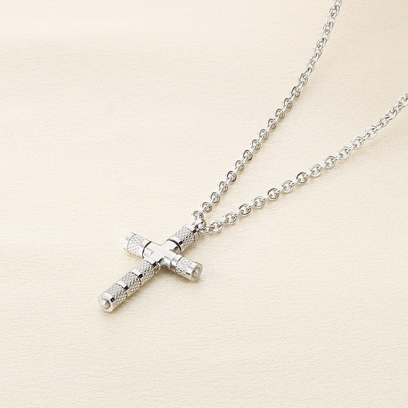 Dainty Cross Pendant Necklace