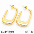 Chunky U-Hoop Earrings