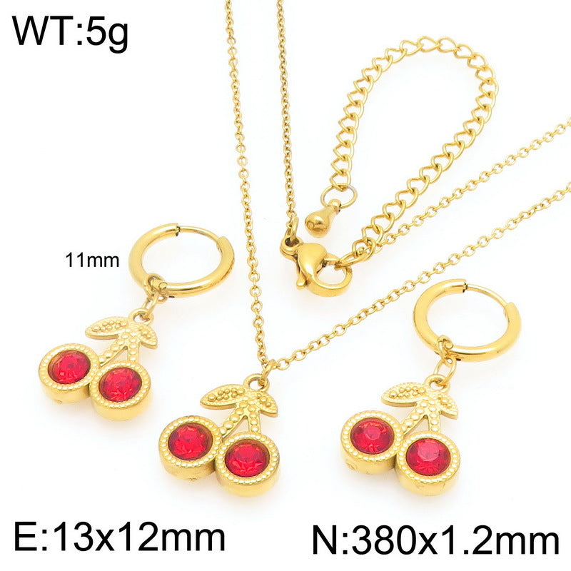 Cherry Charm Jewelry Collection