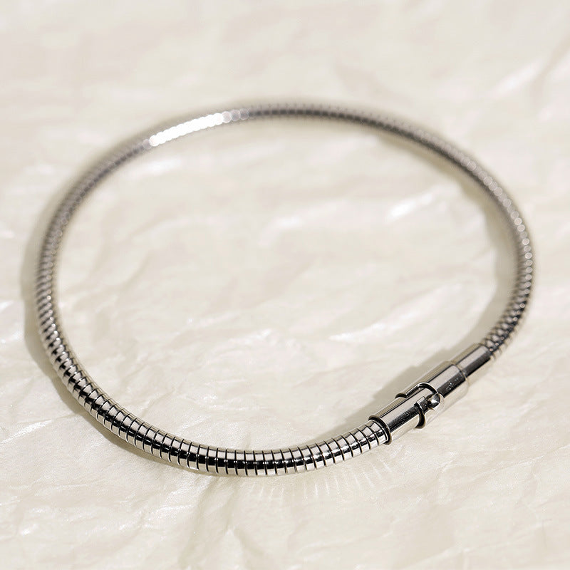 Flexible Snake Chain Bangle
