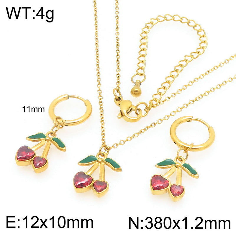 Cherry Charm Jewelry Collection
