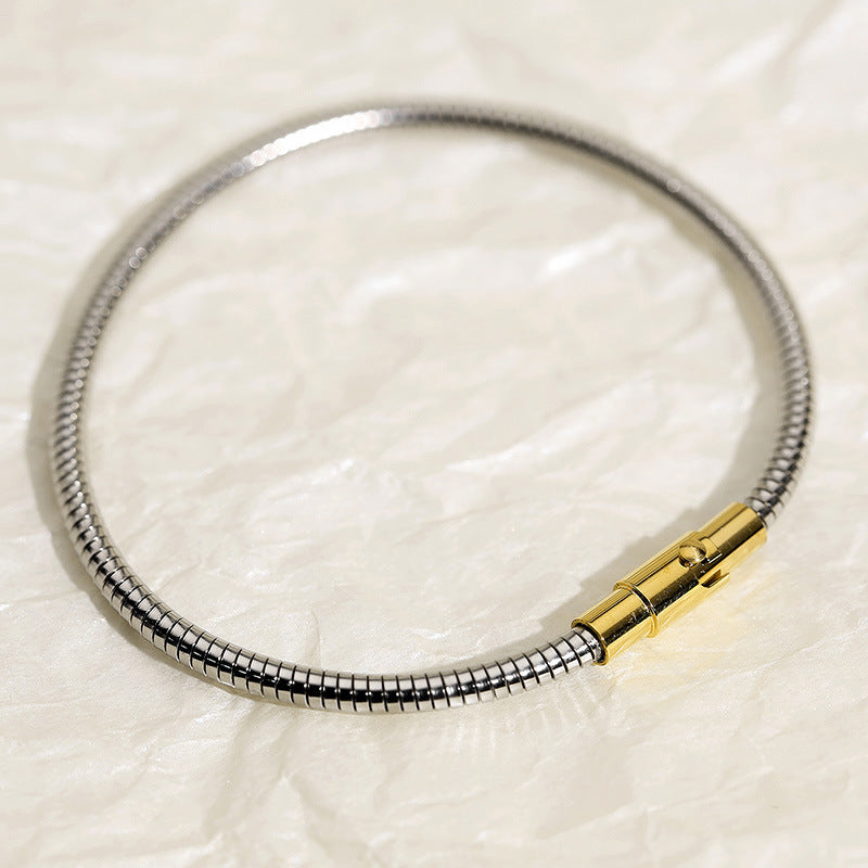 Flexible Snake Chain Bangle