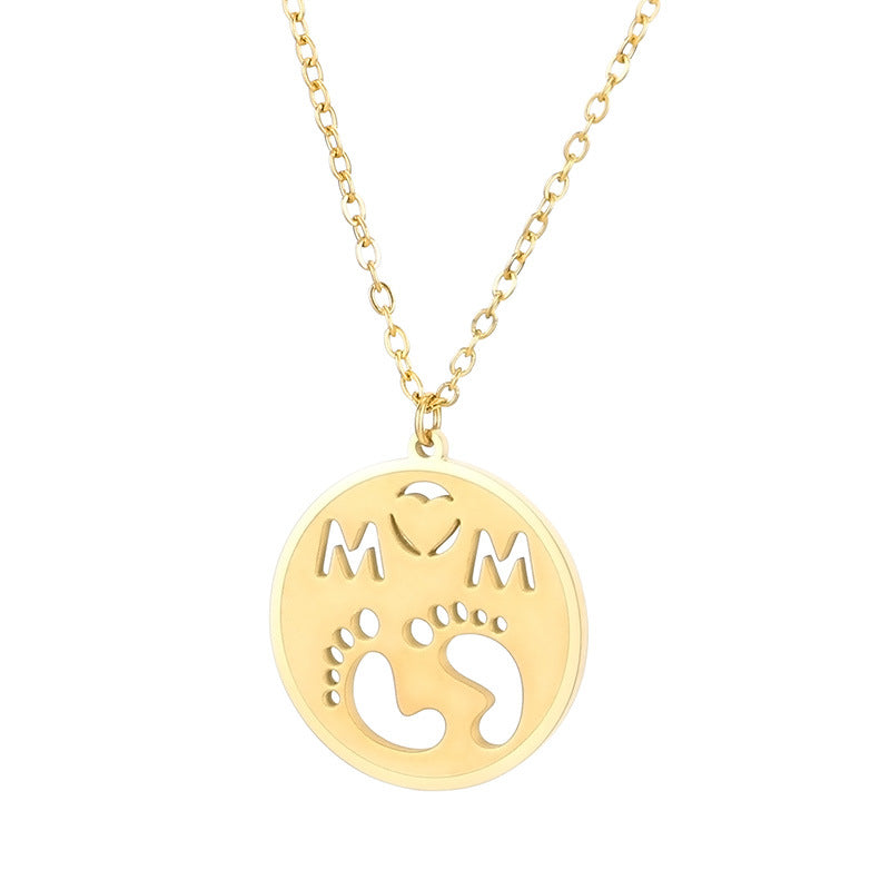 Symbol Disc Necklace, Bracelet & Earrings Set