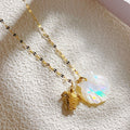 Shell Pendant Necklace with Ocean-Inspired Charm
