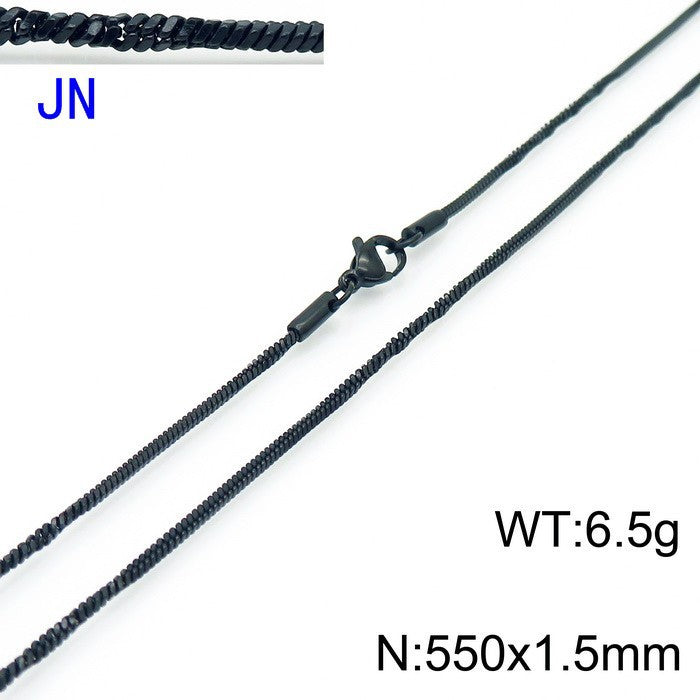 Stainless Steel Snake Chain Necklace