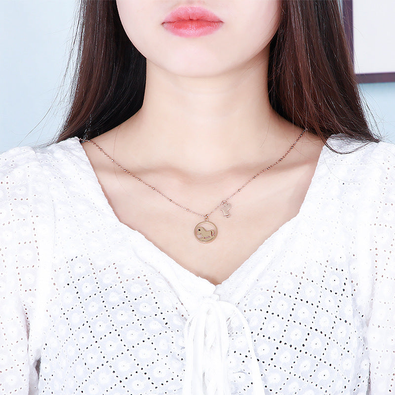 Rocking Horse Charm Necklace
