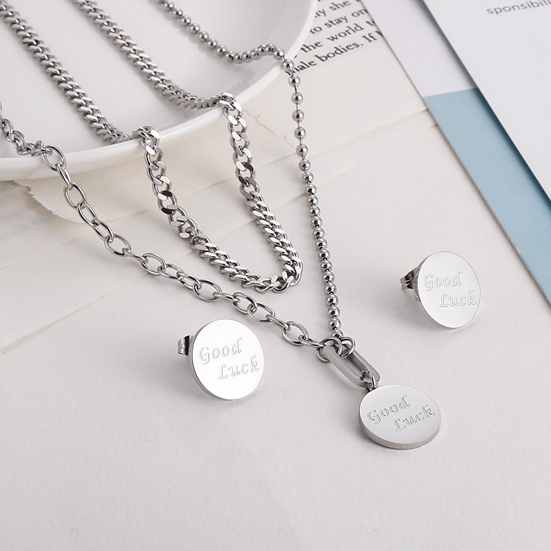 Good Luck Coin Jewelry Set