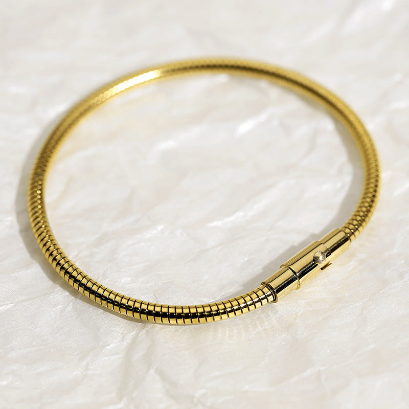 Flexible Snake Chain Bangle