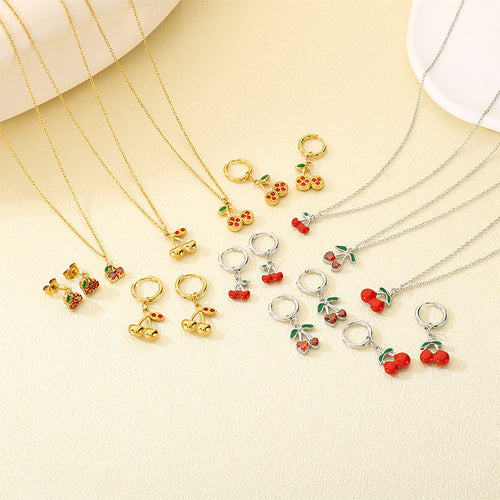 Cherry Charm Jewelry Collection