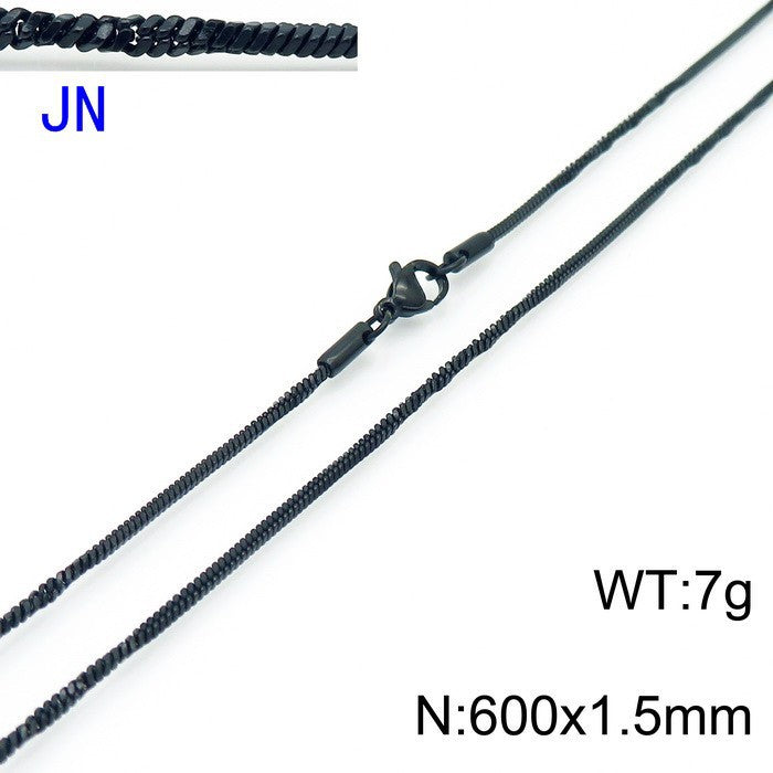 Stainless Steel Snake Chain Necklace