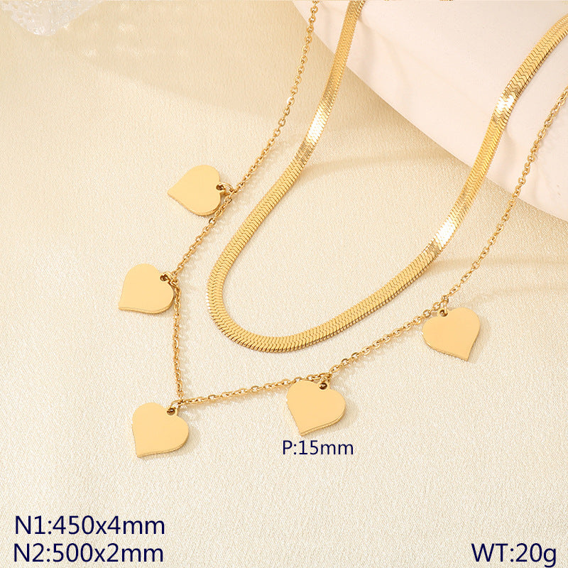 Heart Layered Necklace
