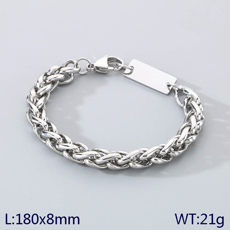 Classic Gold & Silver Rope Chain Necklace