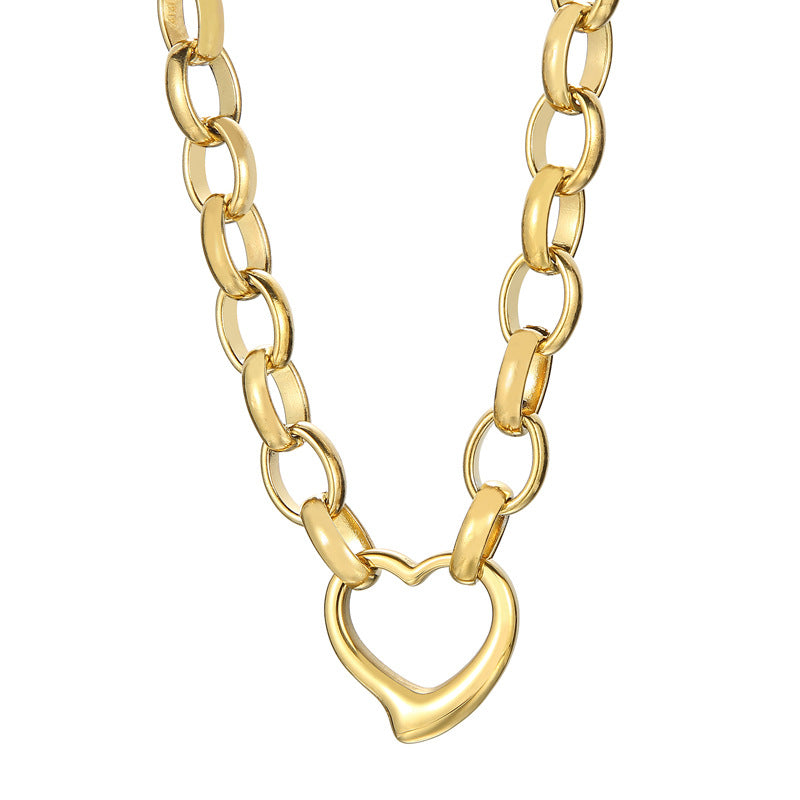 Heart-Link Chain Necklace / Bracelet