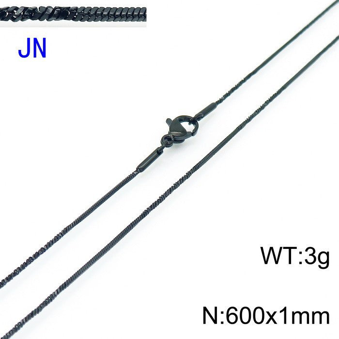 Stainless Steel Snake Chain Necklace