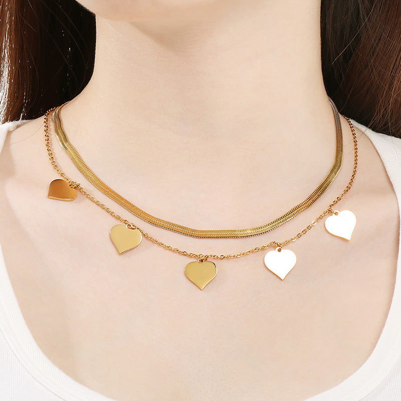 Heart Layered Necklace
