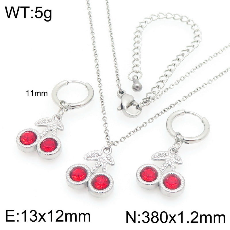 Cherry Charm Jewelry Collection