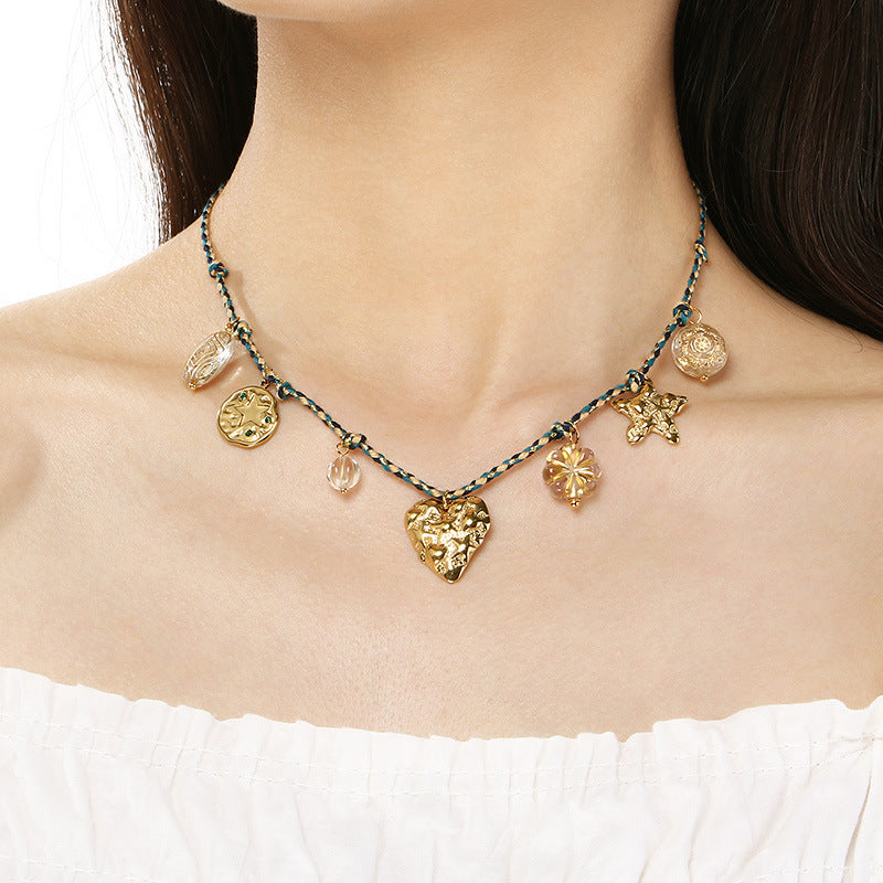 Bohemian Charm Pendant Necklace Collection