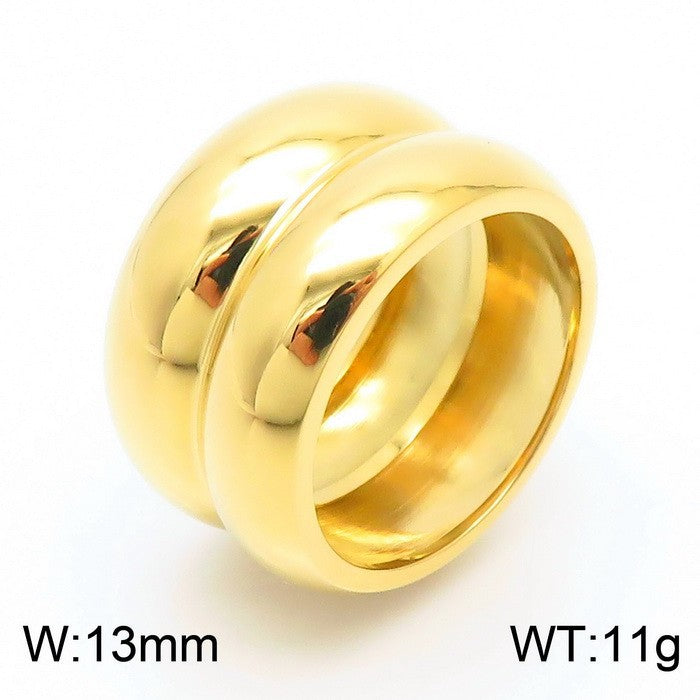Minimalist Gold Loop Jewelry Set