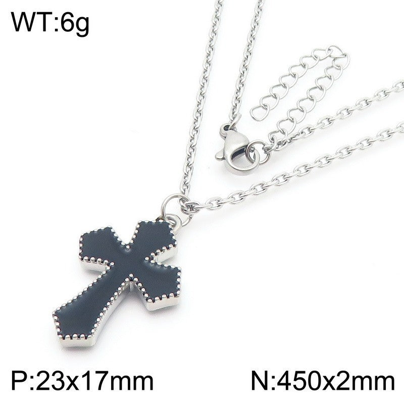 Dainty Cross Pendant Necklace